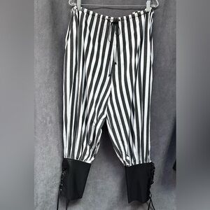 Vintage pirate pants striped men’s ren faire costume